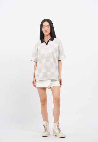 Oversized Printed Football Jersey
