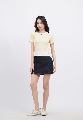 Double Layer Fitted Rib Top