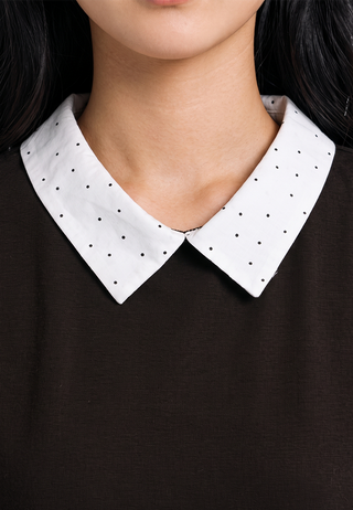 Double Layer Collared Top