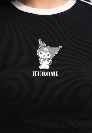Kuromi Short Sleeve Rib T-Shirt