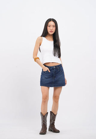 Round Neck Tank Top with Studs