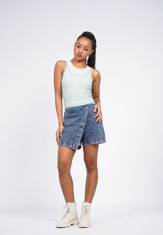 Double Layer Sheer Tank Top