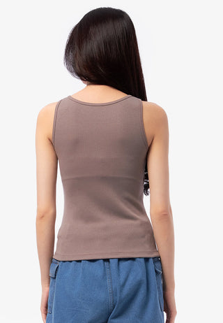 Ruched Front Sleeveless Bra Top