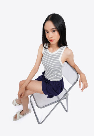 Striped Tank Bra