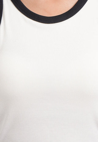 Contrast Lining Tank Bra