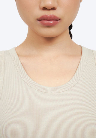 Round Neck Sleeveless Bra Top