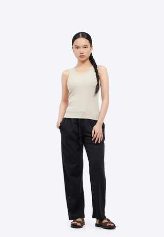 Round Neck Sleeveless Bra Top
