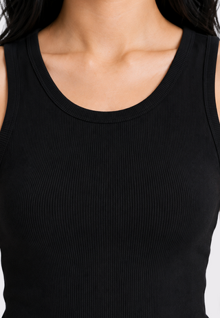 Sleeveless Fitted Bra Top
