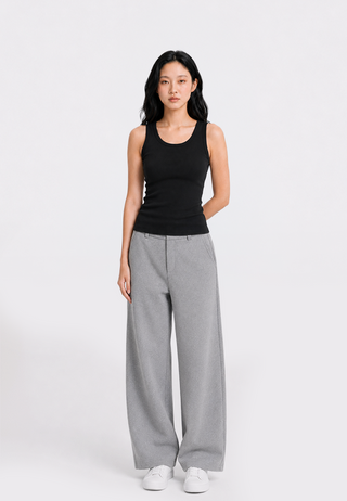 Sleeveless Fitted Bra Top