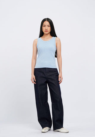 Sleeveless Textured Bra Top