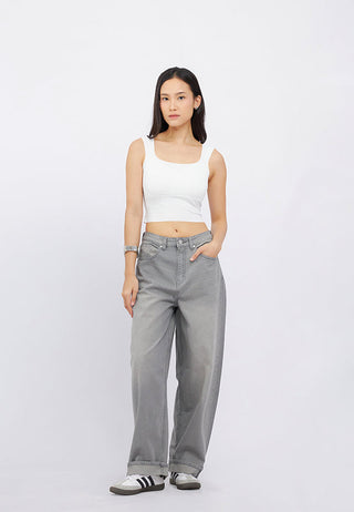 Square Neck Sleeveless Bra Top