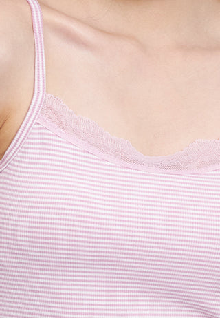 Striped Cami Bra Top