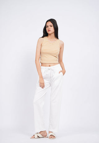 Round Neck Camisole Bra Top