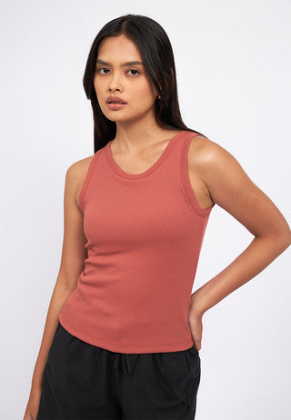 Fitted Tanktop with Bra Pads