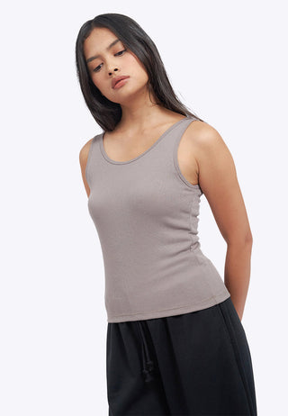 Round Neck Fitted Bra Top