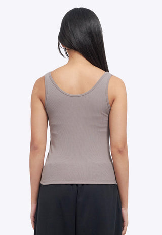Round Neck Fitted Bra Top