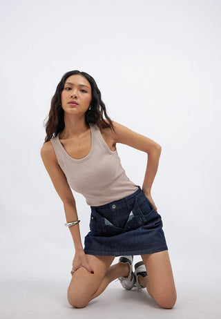 Textured Sleeveless Top