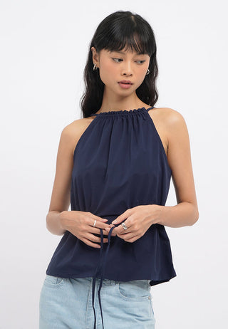Halter Neck Sleeveless Top