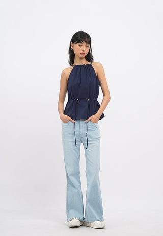 Halter Neck Sleeveless Top