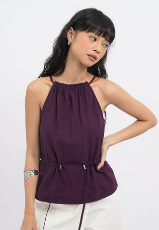 Halter Neck Sleeveless Top