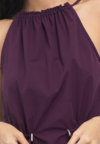 Halter Neck Sleeveless Top