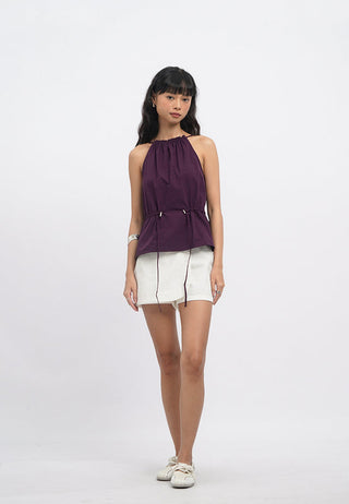 Halter Neck Sleeveless Top