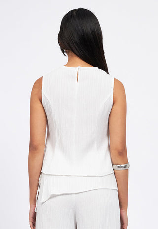 Textured Sleeveless Top