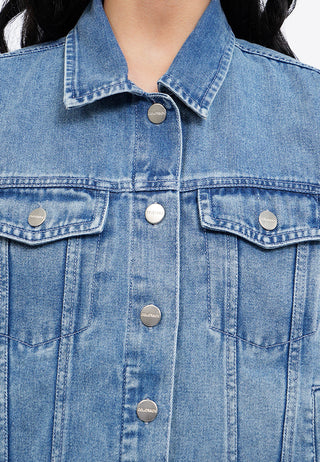 Double Pocket Denim Waistcoat