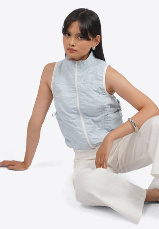 Zip Up Parachute Vest