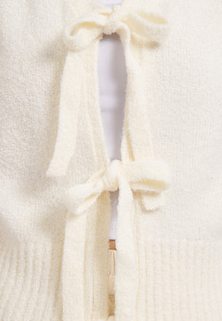 Tied Details Sleeveless Knit Top