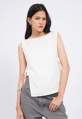 Tied Details Sleeveless Top
