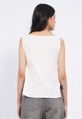 Tied Details Sleeveless Top