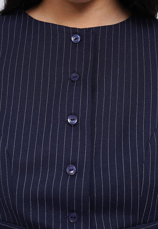 Round Neck Fitted Vest