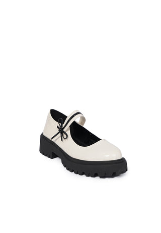 Ivory Chunky Loafers