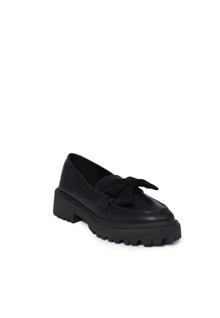 Black Chunky Loafers