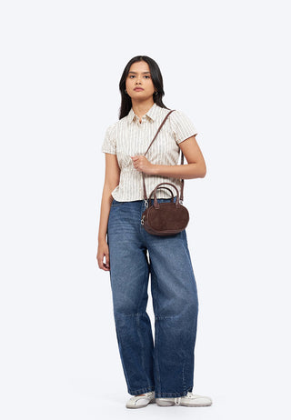 Dark Brown Sling Bag