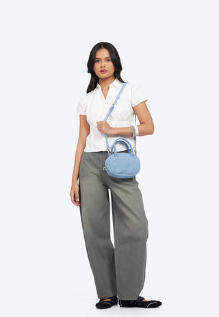 Denim Sling Bag