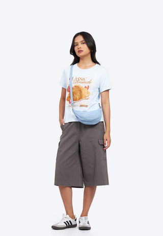 Light Blue Sling Bag