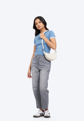 Cream Sling Bag