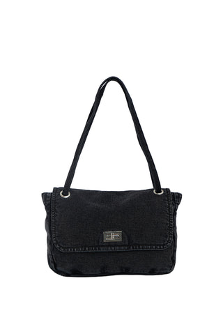 Black Denim Shoulder bag