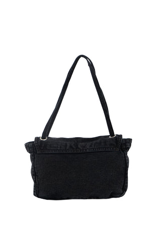 Black Denim Shoulder bag