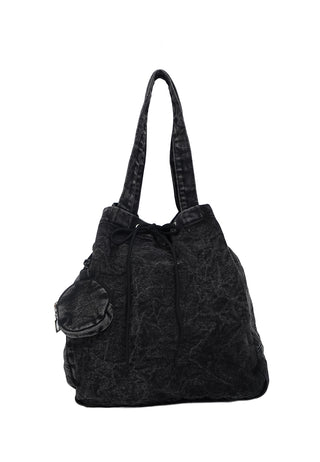 Black Denim Totebag