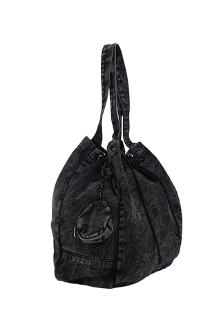 Black Denim Totebag