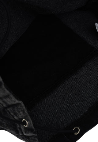 Black Denim Totebag