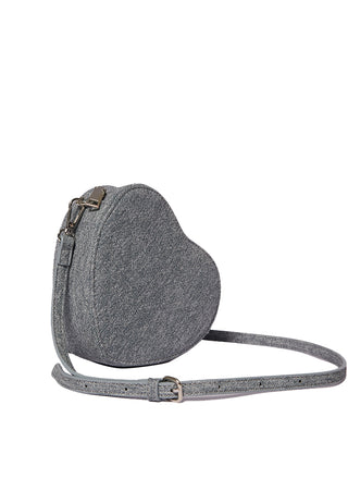 Love Shape Sling Bag in Blue