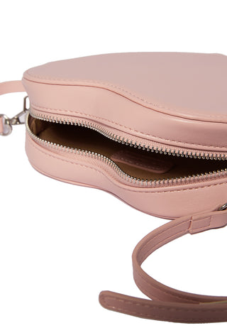 Love Shape Sling Bag in Dusty Pink