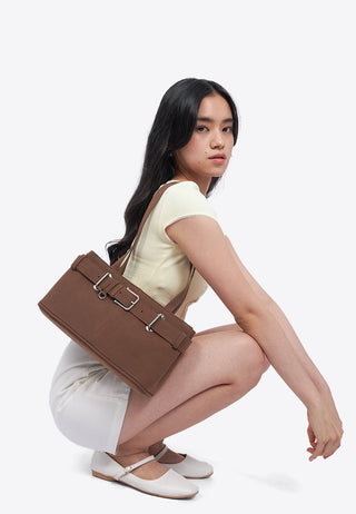 Brown Shoulder Bag