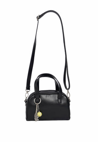 Black Mini Bag with Charm