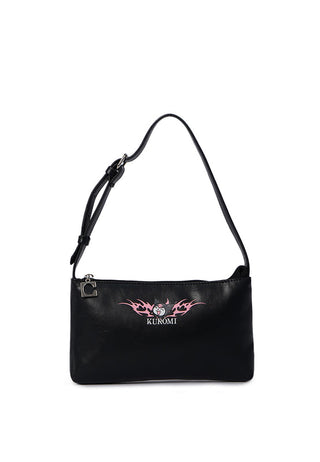 Kuromi Sling Bag Black