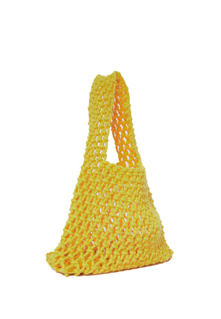 Yelow Crochet Bag